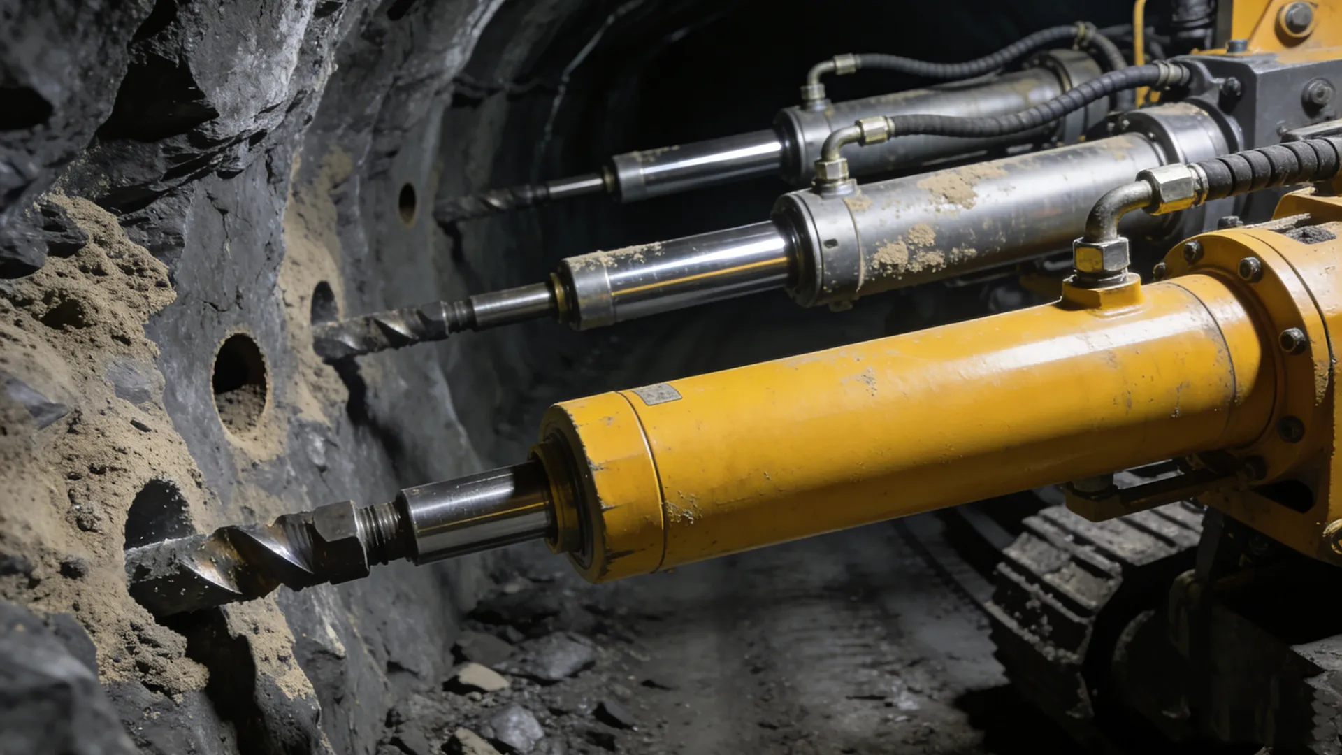 Tunnel Boring Equipment Hydraulic Cylinder Application
