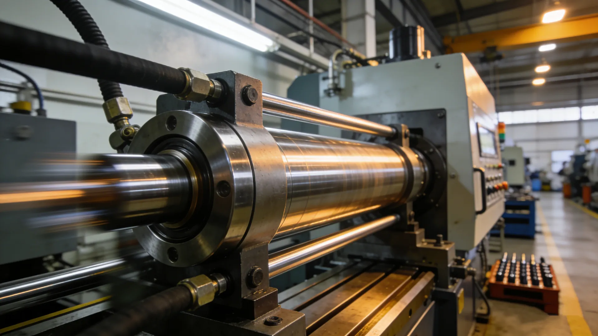 Rubber and Plastic Forming Hydraulic Cylinder Application