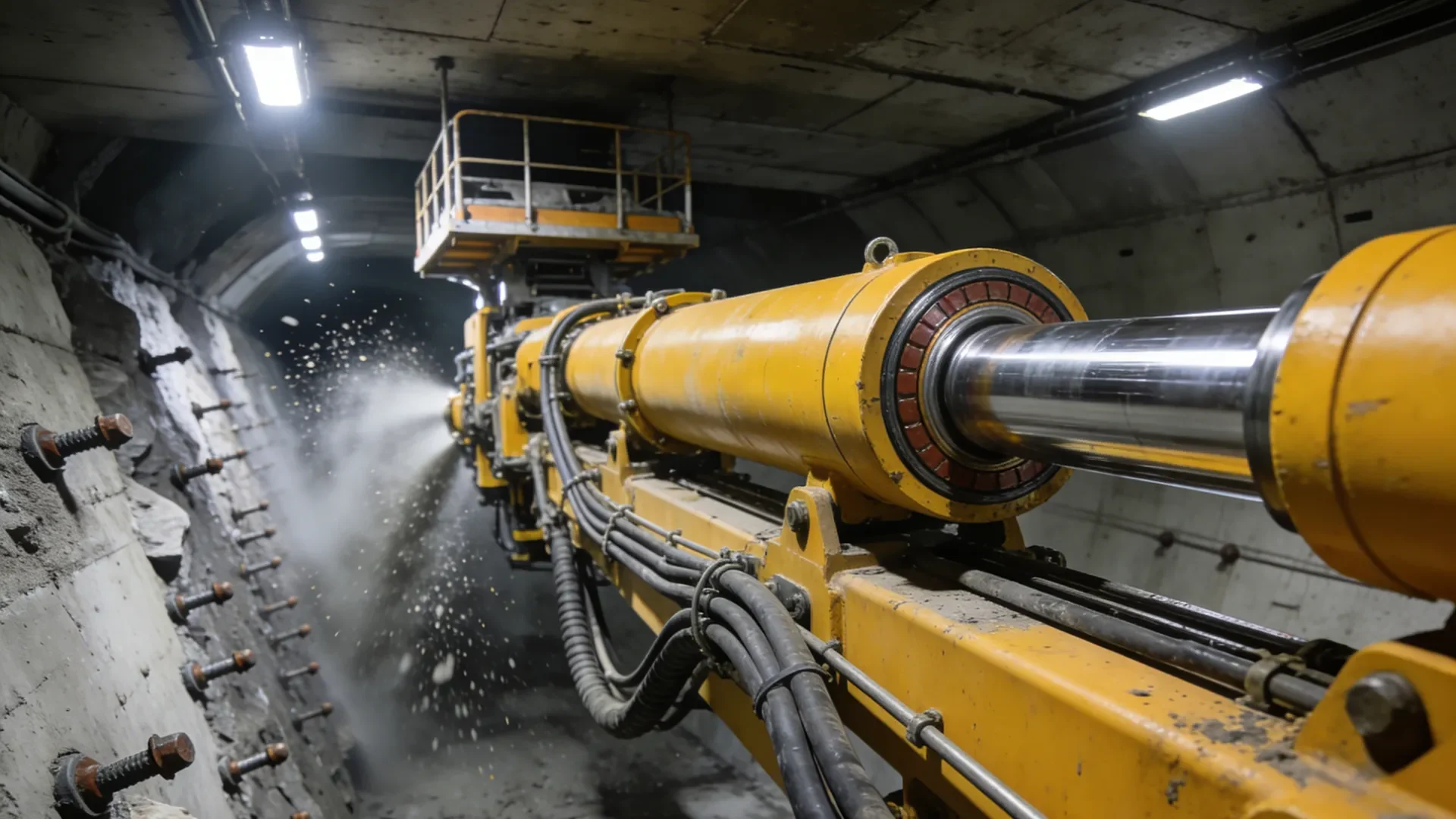 Mining Equipment Hydraulic Cylinder Application